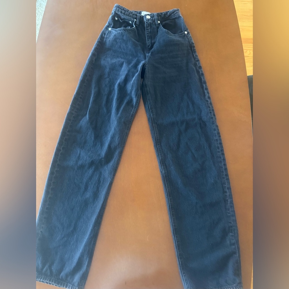 Frame Denim Black Jeans